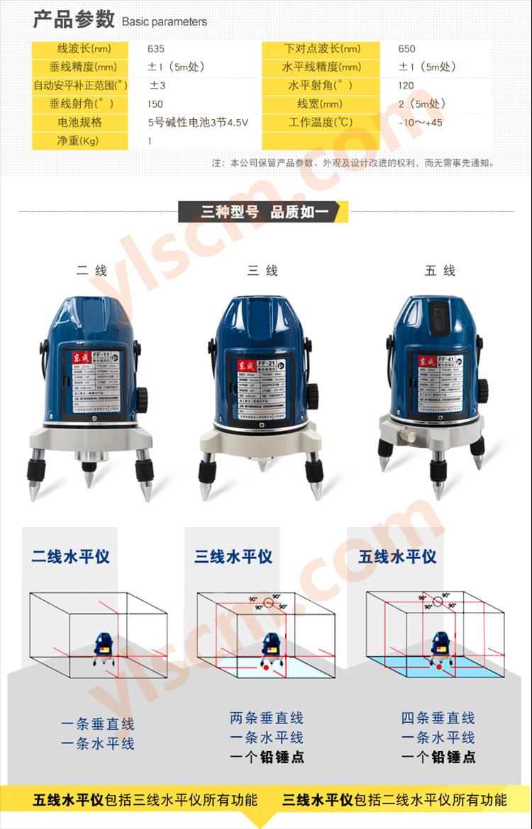 东成激光投线仪说明书图片